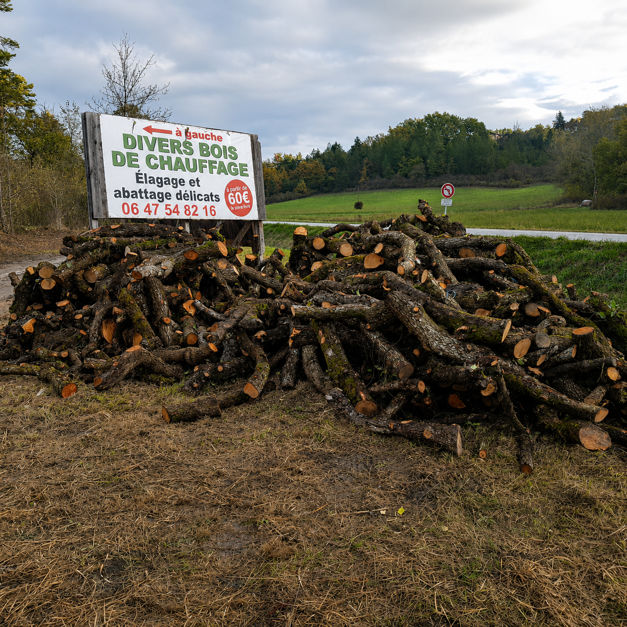 ARNS - Vente de bois de chauffage sec et fendu