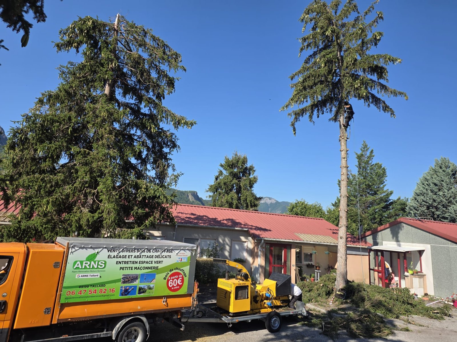 ARNS - Camion ARNS en déplacement